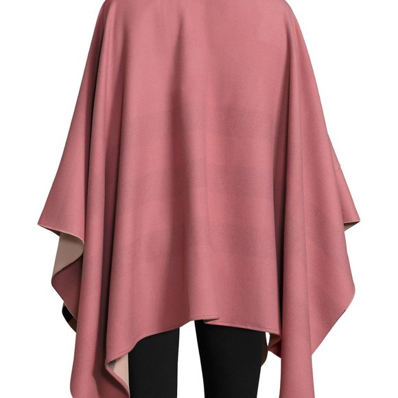 $950 burberry reversible wool check wrap NWT - Picture 7 of 13